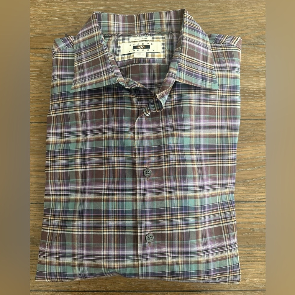 Joseph Abboud non-iron long sleeve button down, size XL